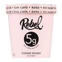 Rebel Cookie Dough Ice Cream, 1 Pint -- 8 per case
