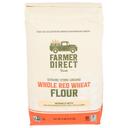 Farmer Direct Foods Genuine Stone Ground Whole Red Wheat Flour, 5 Pound -- 8 per case
