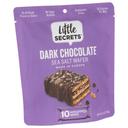 Little Secrets Dark Chocolate Sea Salt Wafer, 3.5 Ounce -- 6 per case