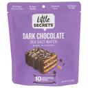 Little Secrets Dark Chocolate Sea Salt Wafer, 3.5 Ounce -- 6 per case