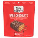 Little Secrets Dark Chocolate Peanut Butter Wafer, 3.5 Ounce -- 6 per case