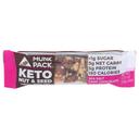 Munk Pack Sea Salt Dark Chocolate Keto Nut and Seed Bar, 1.23 Ounce -- 12 per case