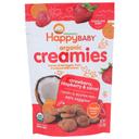 Happy Baby Organic Strawberry Raspberry and Carrot Baby Creamies Snack, 1 Ounce -- 8 per case