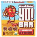 Bearded Brothers Organic Strawberry Stride Yumster Yo Bar, 4.23 Ounce -- 6 per case