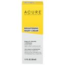 Acure Brightening Night Cream, 1.7 Ounce