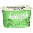 Icelandic Provisions Key Lime Thick and Creamy Skyr Yogurt, 5.3 Fluid Ounce -- 12 per case
