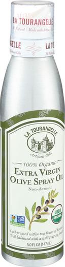 La Tourangelle Organic Extra Virgin Olive Oil, 147 Milliliter -- 6 per case