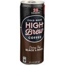 High Brew Black and Bold Cold Brew Coffee, 8 Ounce -- 12 per case