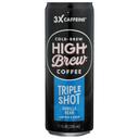 High Brew Triple Shot Vanilla Bean Cold Brew Coffee, 11 Fluid Ounce -- 12 per case