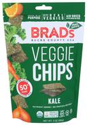 Brads Kale Plant Based Veggie Chips, 3 Ounce -- 12 per case