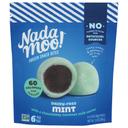 Nada Moo Mint with Chocolate Snack Bites, 3.8 Ounce -- 8 per case.