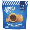 Nada Moo Peanut Butter with Chocolate Snack Bites, 3.8 Ounce -- 8 per case.