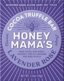 Honey Mamas Lavender Red Rose Cacao Nectar Bar, 2.5 Ounce -- 12 per case