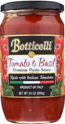 Botticelli Tomato and Basil Pasta Sauce, 24 Ounce -- 6 per case