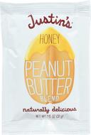 Justins Naturally Delicious Honey Peanut Butter, 1.15 Ounce Squeeze -- 10 per case