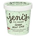 Jenis Green Mint Chip Ice Cream, 16 Fluid Ounce -- 8 per case