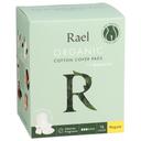 Rael Organic Regular Cotton Cover Pad, 16 count