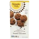 Simple Mills Crunchy Double Chocolate Cookies, 5.5 Ounce -- 6 per case