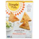Simple Mills Himalayan Sea Salt Veggie Pita Cracker, 4.25 Ounce -- 6 per case