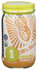 CBS Nuts Organic Creamunchy Peanut Butter, 16 Ounce -- 12 per case