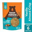 Bear Naked Vanilla Almond Granola, 12 Ounce -- 6 per case.