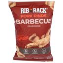 Rib Rack Barbecue Pork Rinds, 4 Ounce -- 6 per case