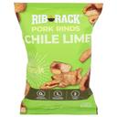 Rib Rack Chili Lime Pork Rinds, 4 Ounce -- 6 per case