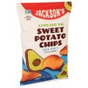 Jacksons Sea Salt Sweet Potato Chips with Avocado Oil, 5 Ounce -- 12 per case
