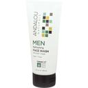 Andalou Naturals Cannacell Clean Plus Tone Men Refreshing Face Wash, 6 Fluid Ounce