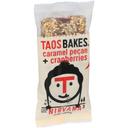 Taos Bakes Caramel Pecan and Cranberries Snack Bar, 1.8 Ounce -- 12 per case