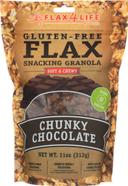 Flax 4 Life Chunky Chocolate Flax Snacking Granola, 11 Ounce -- 6 per case