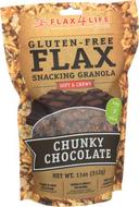 Flax 4 Life Chunky Chocolate Flax Snacking Granola, 11 Ounce -- 6 per case
