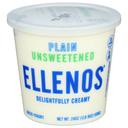 Ellenos Plain Unsweetened Greek Yogurt, 24 Ounce -- 6 per case