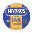 Miyokos Organic Cheers to Cheddah Vegan Roadhouse Cheese Spread, 8 Ounce -- 6 per case