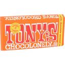 Tonys Chocolonely Caramel Sea Salt 32 Percent Milk Chocolate Bar, 6.35 Ounce -- 15 per case