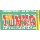 Tonys Chocolonely Hazelnut 32 Percent Cocoa Milk Chocolate Bar, 6.35 Ounce -- 15 per case
