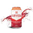 Turveda Immunity Blood Orange Passion Fruit Prebiotic Super Soda, 12 Fluid Ounce -- 12 per case