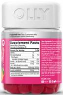 Olly Undeniable Beauty Grapefruit Glam Gummy Supplement - 60 count per pack
