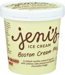 Jenis Boston Cream Pie Ice Cream, 16 Fluid Ounce -- 8 per case