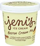 Jenis Boston Cream Pie Ice Cream, 16 Fluid Ounce -- 8 per case
