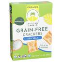 Artisan Tropic Organic Grain Free Sea Salt Crackers, 4.25 Ounce -- 6 per case