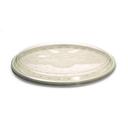 Ultra Green TreeSaver 12 inch Clear Recycled PET Lid for Pizza Pan -- 100 per case.