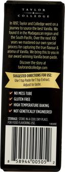 Taylor & Colledge Organic Vanilla Bean Paste with Seeds, 1.7 Ounce -- 8 per case
