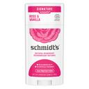Schmidt's Rose Plus Vanilla Deodorant Stick, 2.65 Ounce -- 12 per case