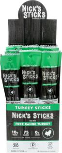 Nick's Sticks Free Range Turkey Sticks, 1.7 Ounce -- 25 per case