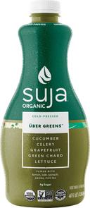Suja Juice Organic Uber Greens Vegetable and Fruit Juice Drink, 46 Fluid Ounce -- 4 per case