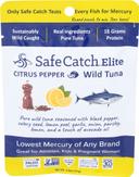 Safecatch Elite Citrus Pepper Wild Tuna, 2.6 Ounce -- 12 per case