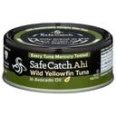 Safe Catch Ahi Wild Yellowfin Tuna in Avocado Oil, 5 Ounce -- 6 per case