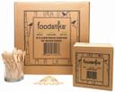 Foodstiks Compostable Wood Forks -- 6000 per case