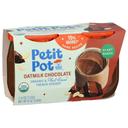 Petit Pot Organic Plant Based Oatmilk Chocolate Dessert, 8 Ounce -- 4 per case